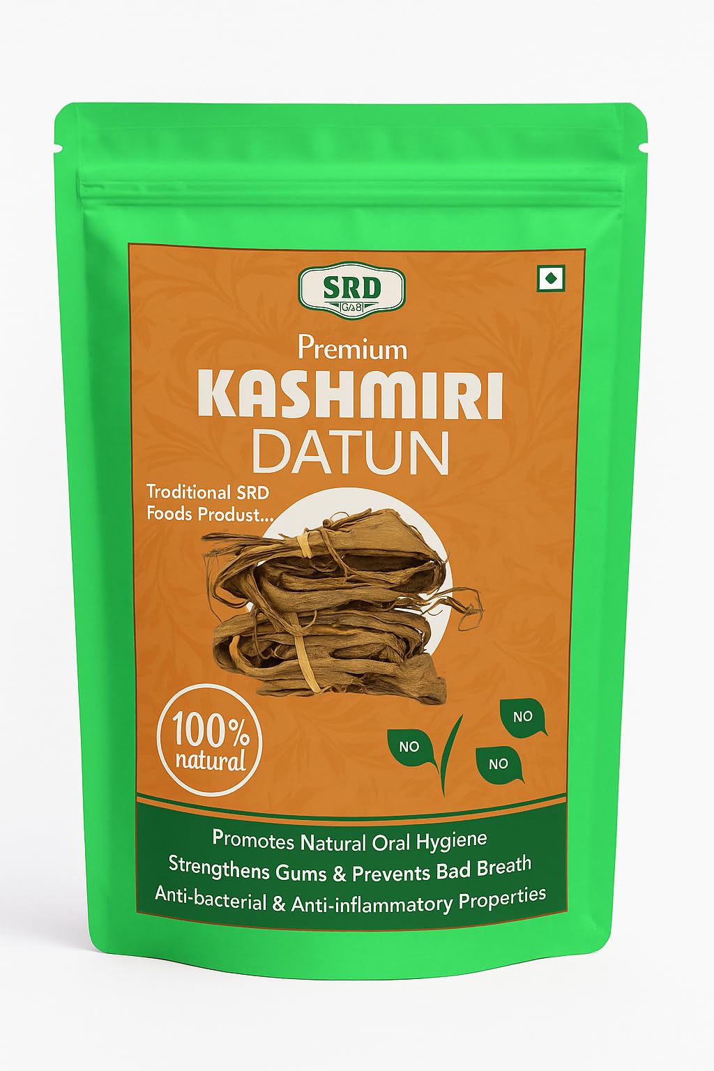 100g Premium Herbal Daatun Sticks | Natural Neem & Babool | Traditional Ayurvedic Oral Care | Eco-Friendly & Chemical-Free Toothbrush Alternative for Healthy Gums & Fresh Breath-image-24