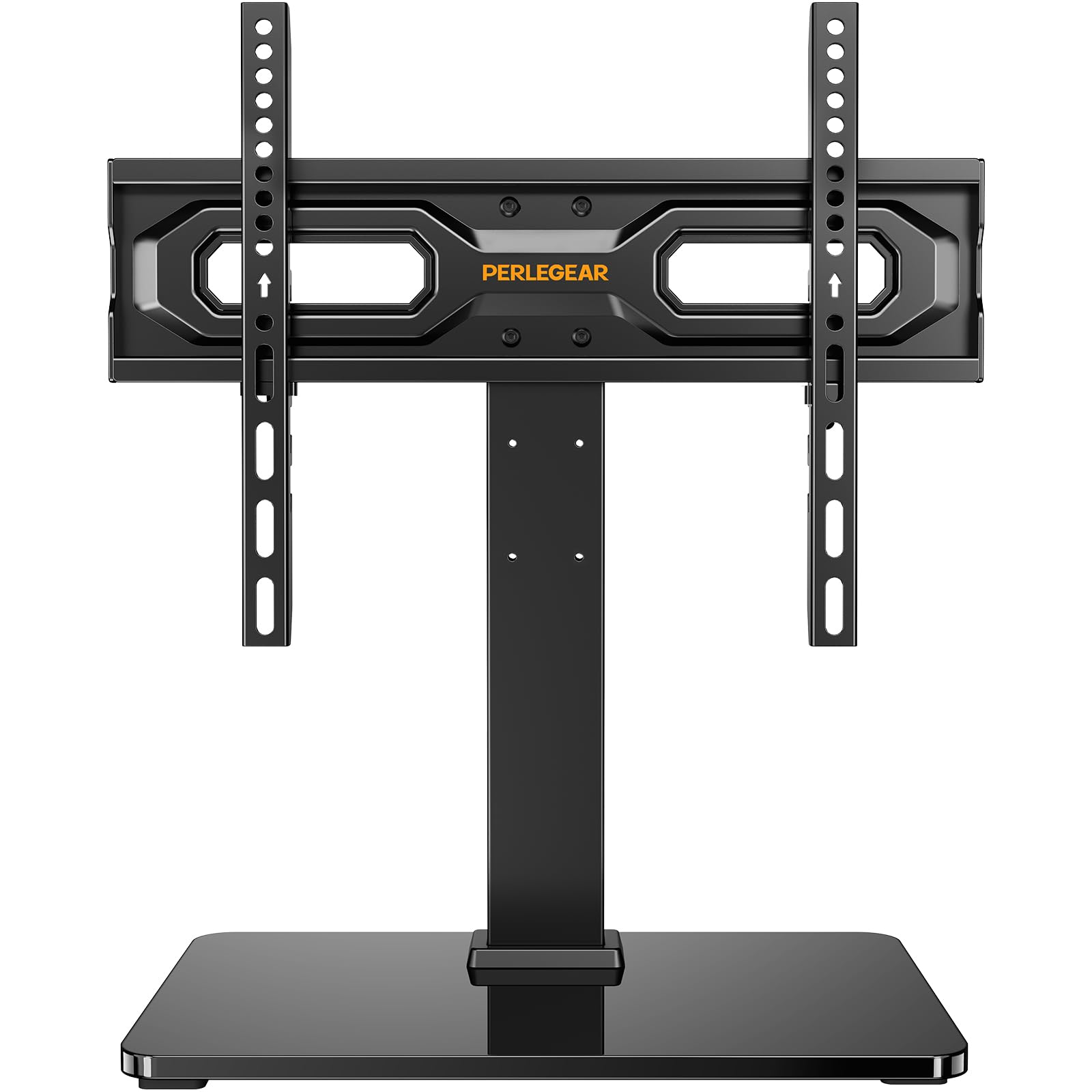 PerleGear テレビスタンド 調整可能 PERLEGEAR 卓上テレビスタンド 低めロータイプ 23〜60インチ対応