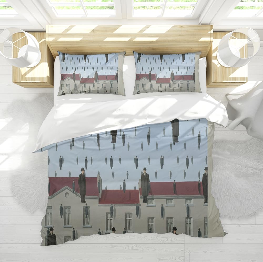 Peinture Golconde parure de lit 260x240 cm en tissu doux haut de gamme