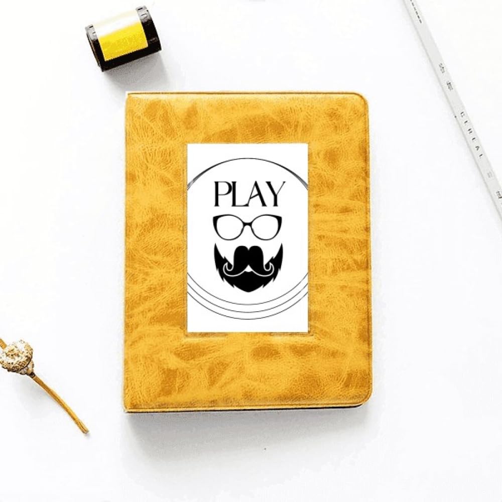 no/no Playing Curly Beard Glasses Photo Album Family Wedding Picture 4x6