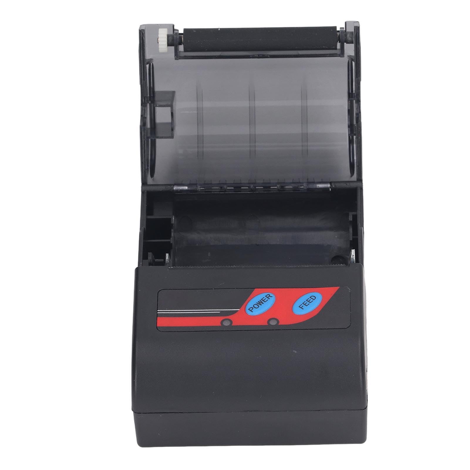 Thermal Receipt Printer BT Portable Handheld Receipt Printer for Supermarkets Restaurants