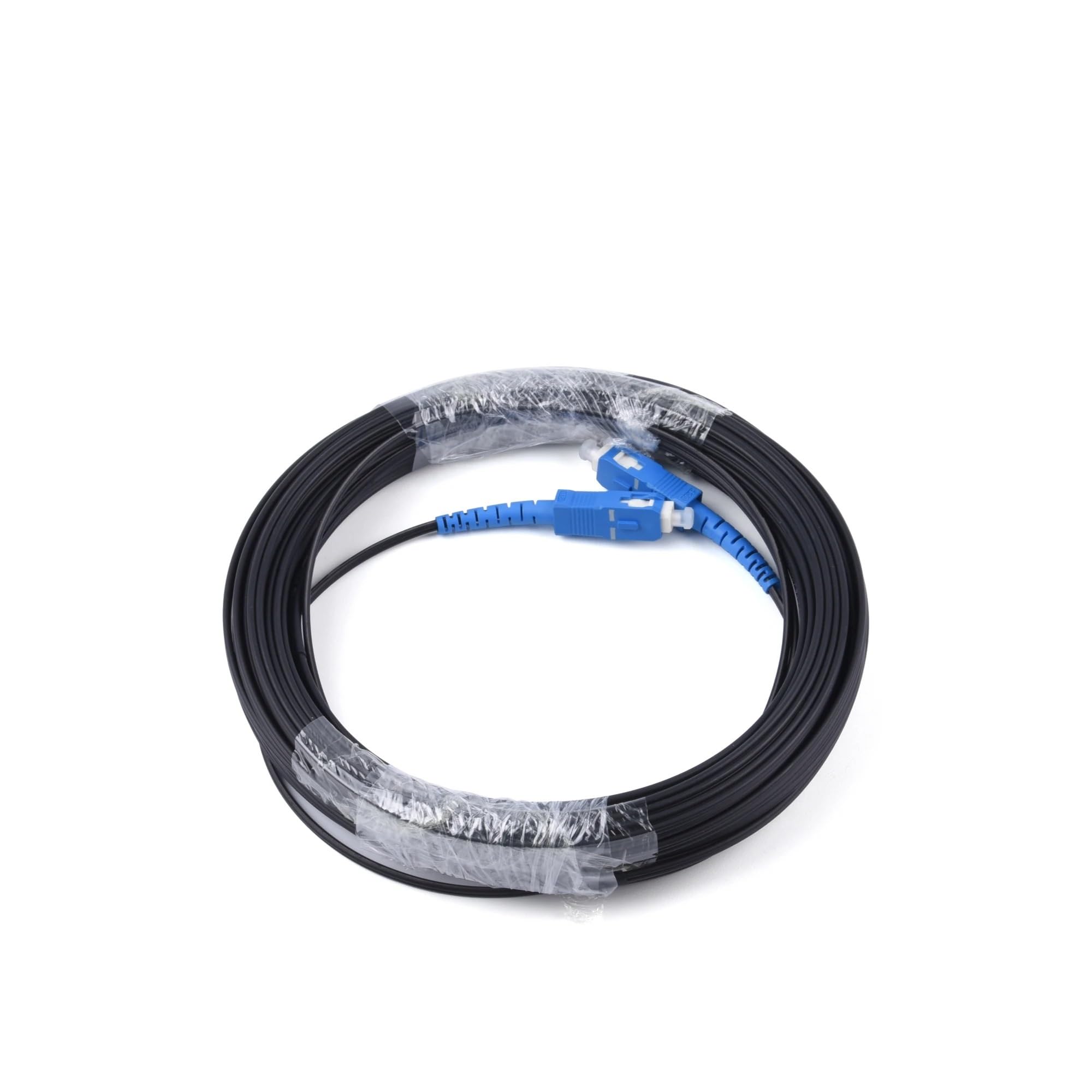 Câble d'extension fibre optique monomode monocœur Simplex UPC SC-SC 10/20/30 m for intérieur et extérieur(Outdoor 20M)