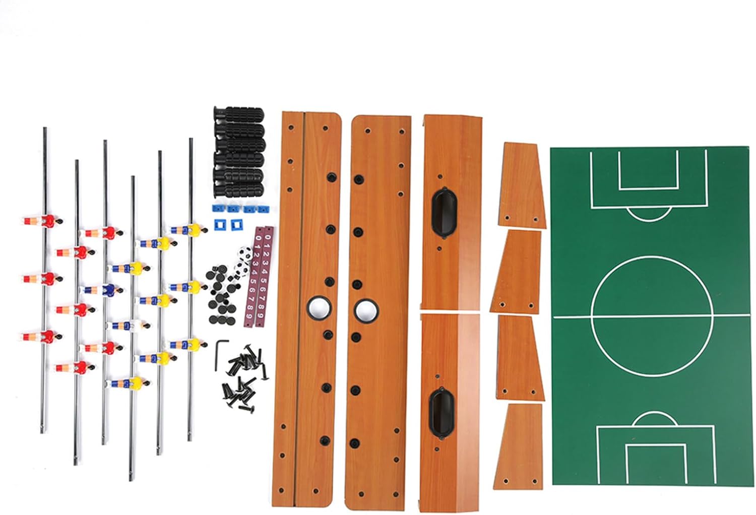 Tabletop Foosball Table,Lightweight and Portable Mini Table Football,Stable Support Tabletop Foosball Game Set,for Adults and Kids