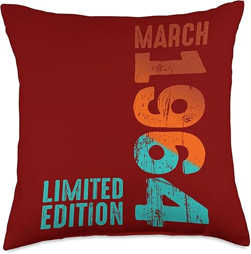 Miniatura 4 de 1964 Limited Edition 1964 March 1964 Year 1964 Retro 1964 Throw Pillow