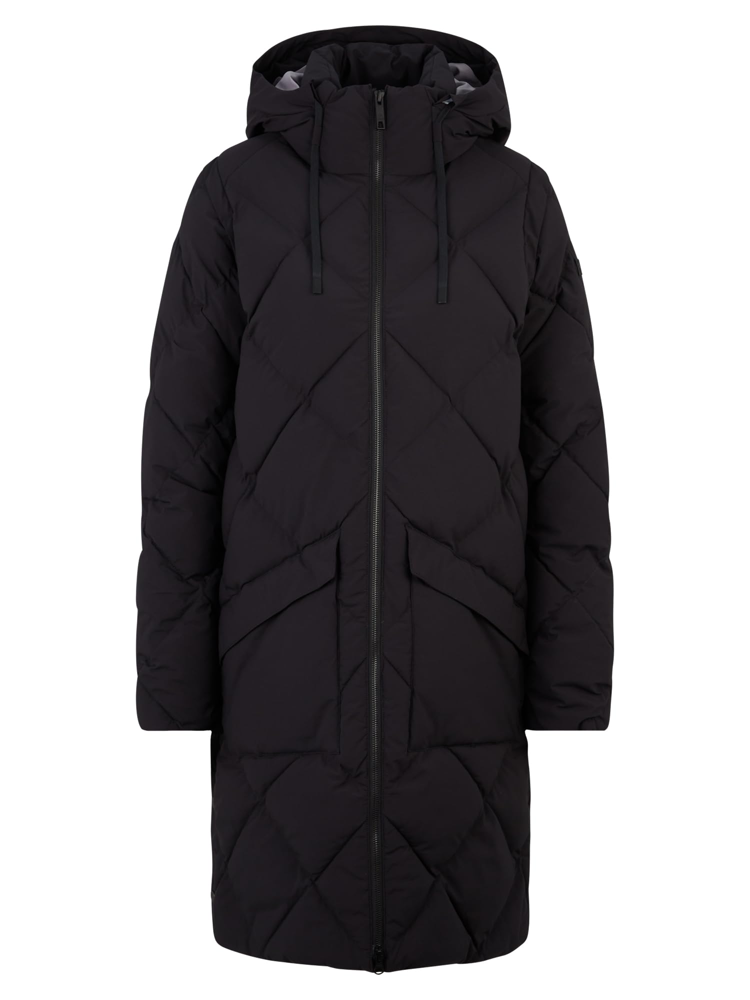 Ziener Damen Talasi Winter-Mantel | warm, atmungsaktiv, wasserdicht, knielang
