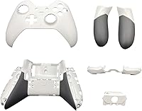 Vista 1 de Meijunter - Carcasa completa de repuesto para mando Xbox One Elite 1 serie (blanco)