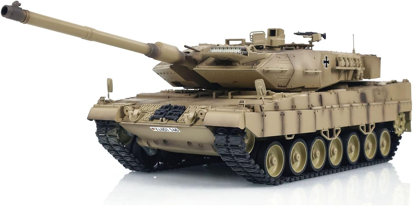 TOUCAN RC HOBBY Tongde 1/16 RC Infrared Battle BB Tank Leopard2A7 Electric Tank Barrel Recoil