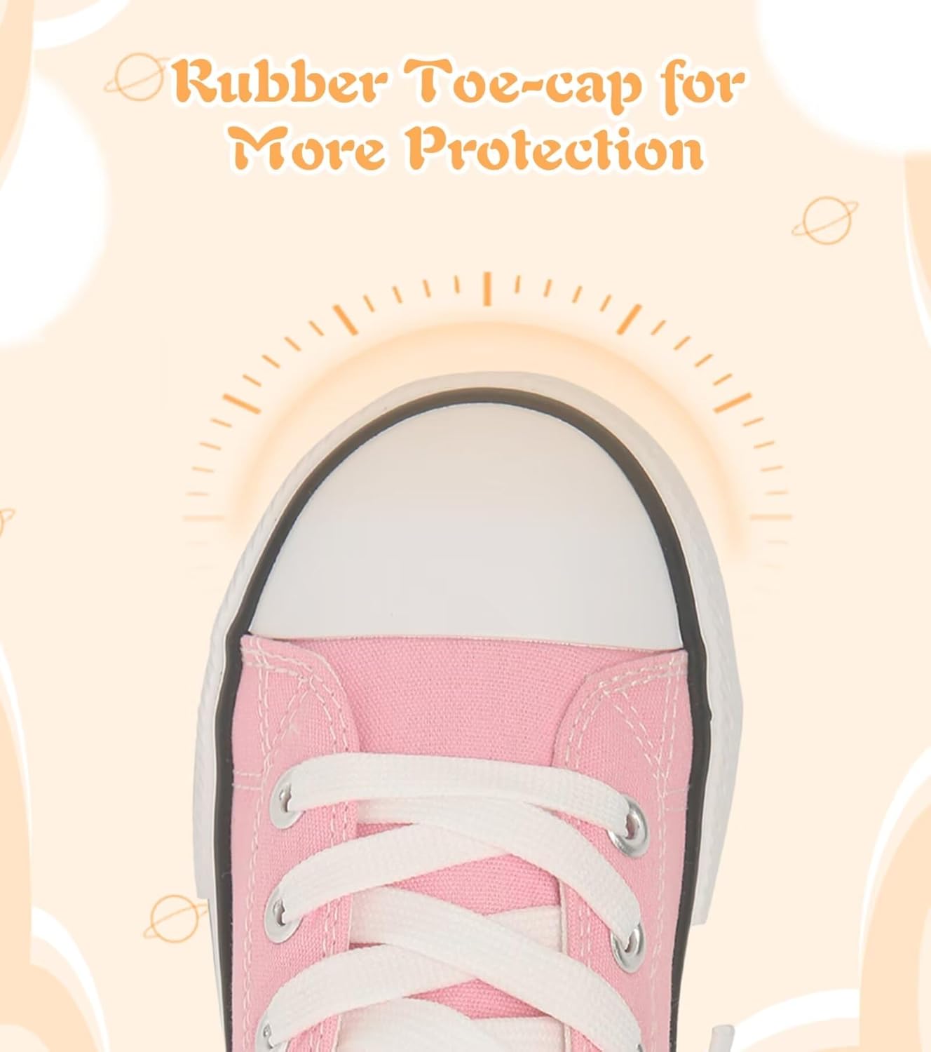 Toddler Little Kid Cushioned Canvas Shoes Slip On Sneakers Soft and Durable - Image 4