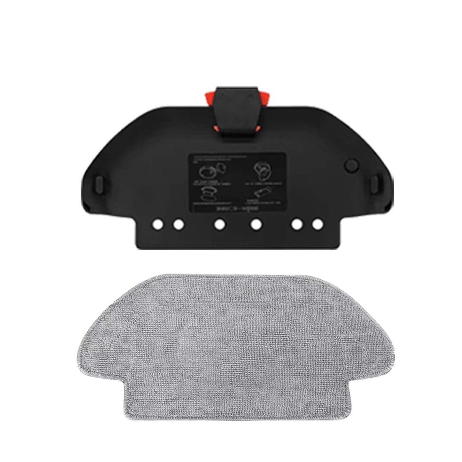 Kicici Compatible With XMI Mijia Mi Robot Vacuum-Mop Pro STYTJ02YM 2S / 3C / Conga 3490 Viomi V2 PRO V3 SE Main Side Brush Hepa Filter Mop Part(Brown)