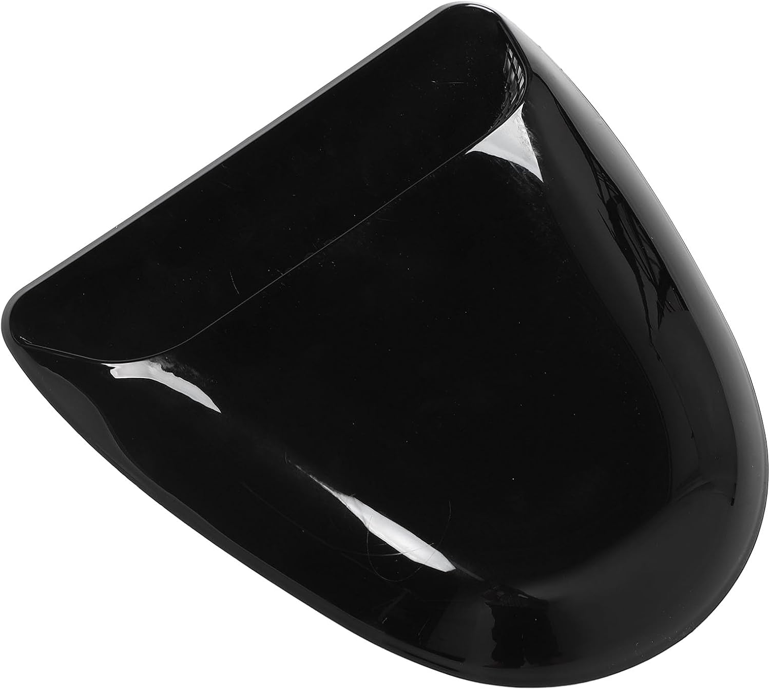 Universal Hood Scoop, Racing Style Car Truck Air Intake Vent, ABS Plastic Lightweight Body Kit with Adhesive Tape for Flat Engine Hoods on Cars and Trucks (Glossy Black)