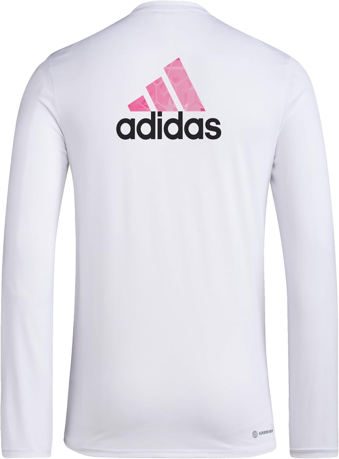 adidas Mens Inter Miami Cf MLS Long Sleeve T-Shirt - Image 3