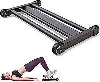 Vista 7 de SELEWARE Glute Ham Glider Heavy Duty Ab Glute Glider Machine, Exercise Wheels for Smooth Hamstring Curl Abdominal and Leg Workouts, Multifunctional