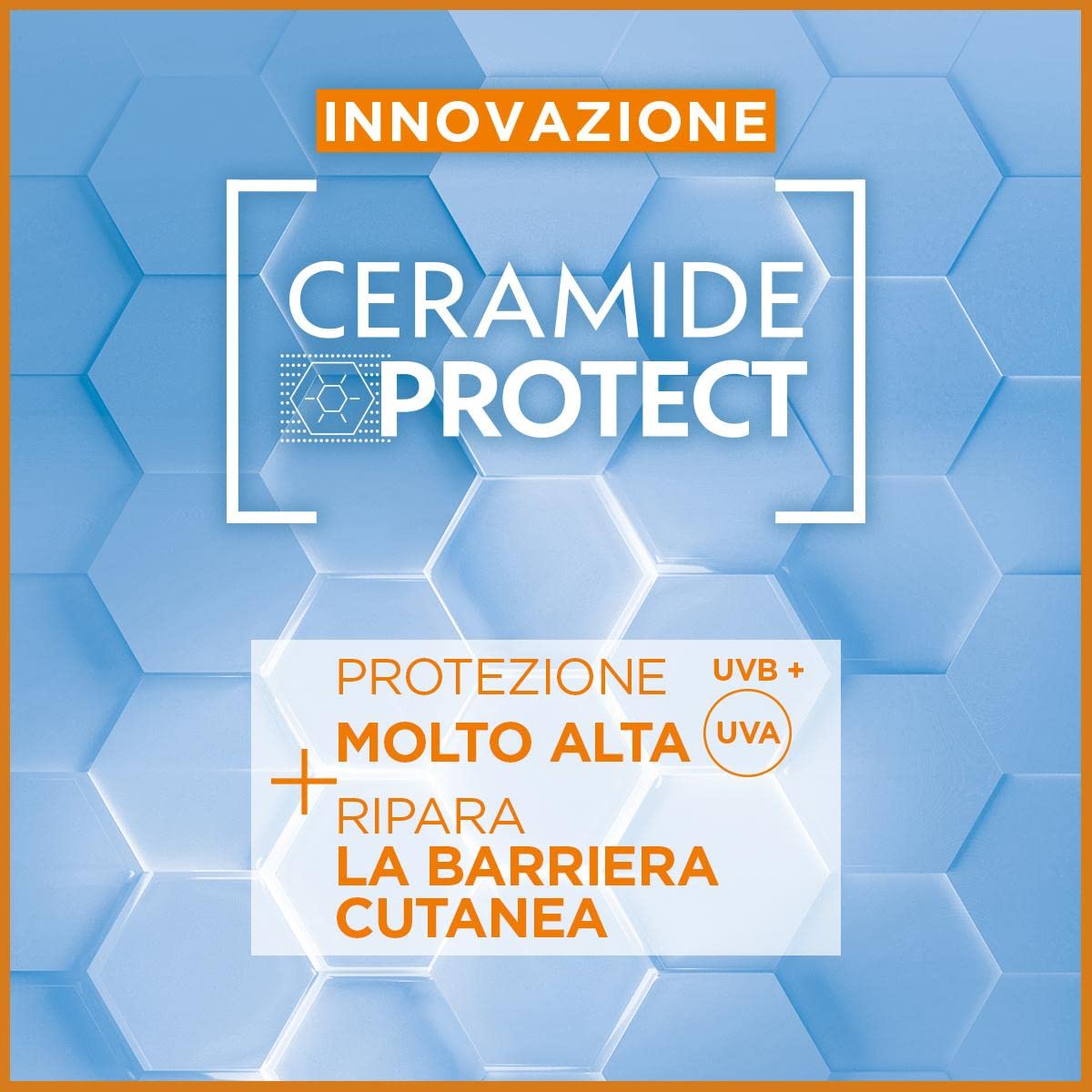 Garnier Ambre Solaire Advanced Sensitive Kids Ceramide Protect Spray Gachette Protettivo SPF50+, 270 ml