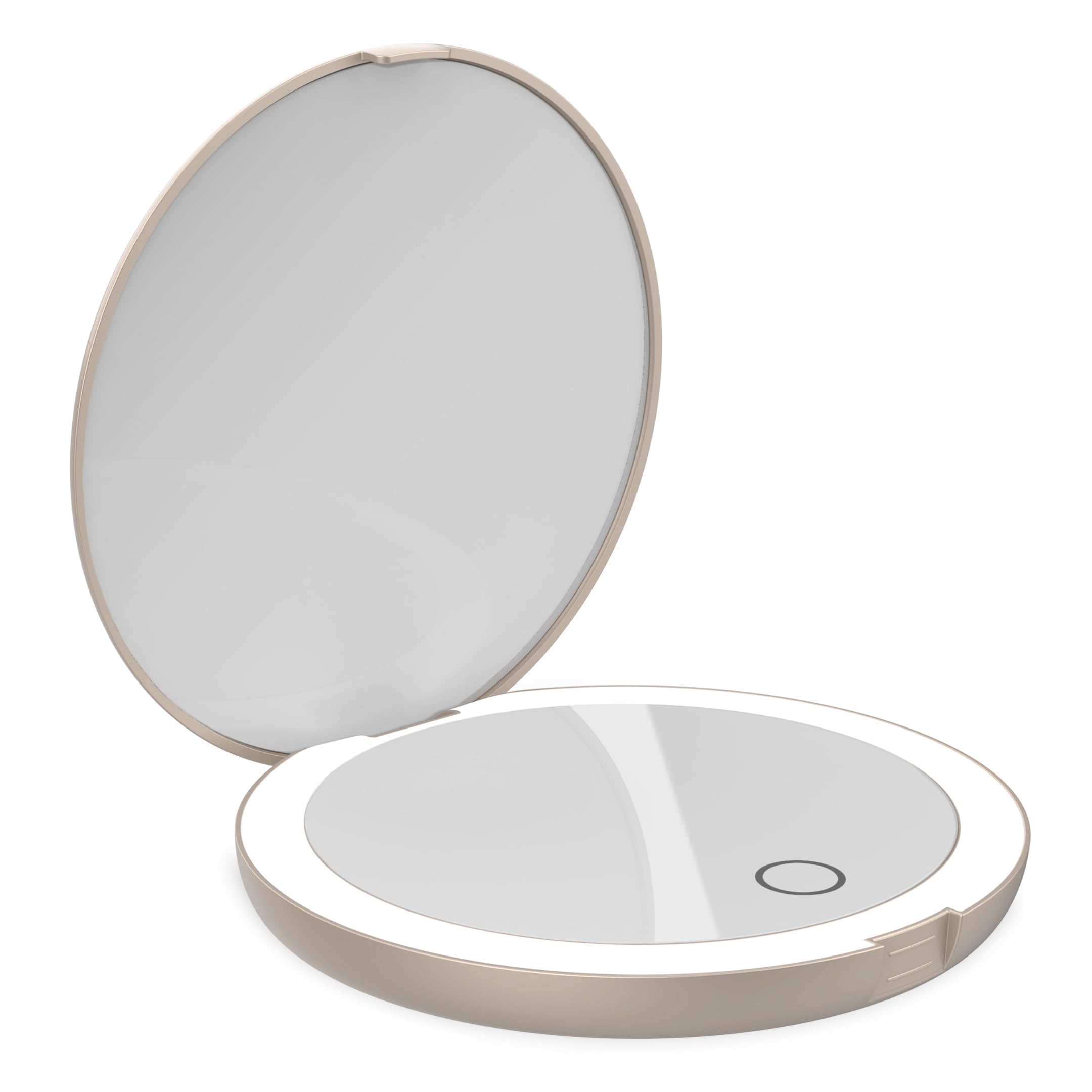 Luna London Soft Stone Compact Travel Mirror |