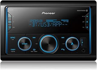Pioneer MVH-S425BT Double-DIN Digital Media Receiver with Dual Bluetooth