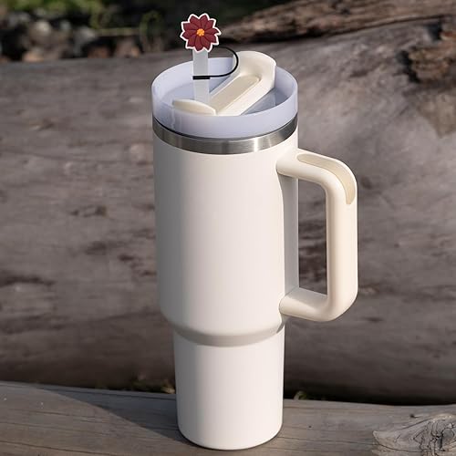 Miniatura 5 de CXLL Stanley - 5 fundas de silicona de 0.4 pulgadas de diámetro, compatibles con vasos Stanley 20 de 30 y 40 onzas, bonitas fundas de silicona para