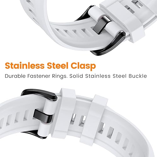 Miniatura 4 de ANCOOL Compatible con la correa Garmin Fenix 7S, pulsera deportiva de fácil ajuste de silicona suave para reloj inteligente Fenix 6SFenix 5SFenix 5S