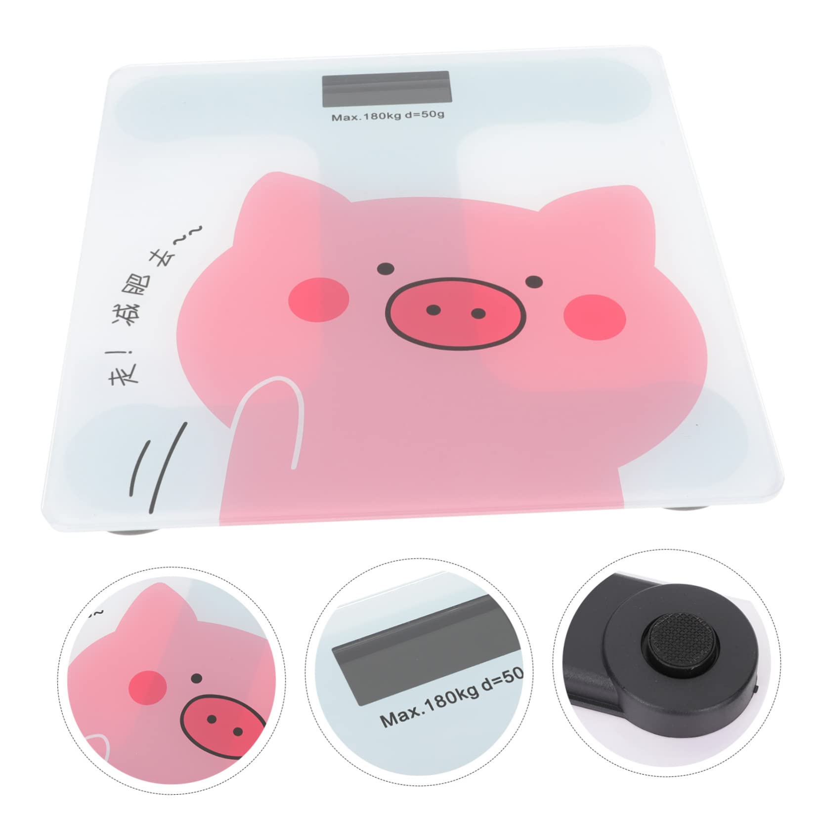 Báscula Corporal Automática Digital de Baño para Adultos | Cristal Templado, Batería Integrada, Chip de Alta Precisión y Gran Capacidad de Carga