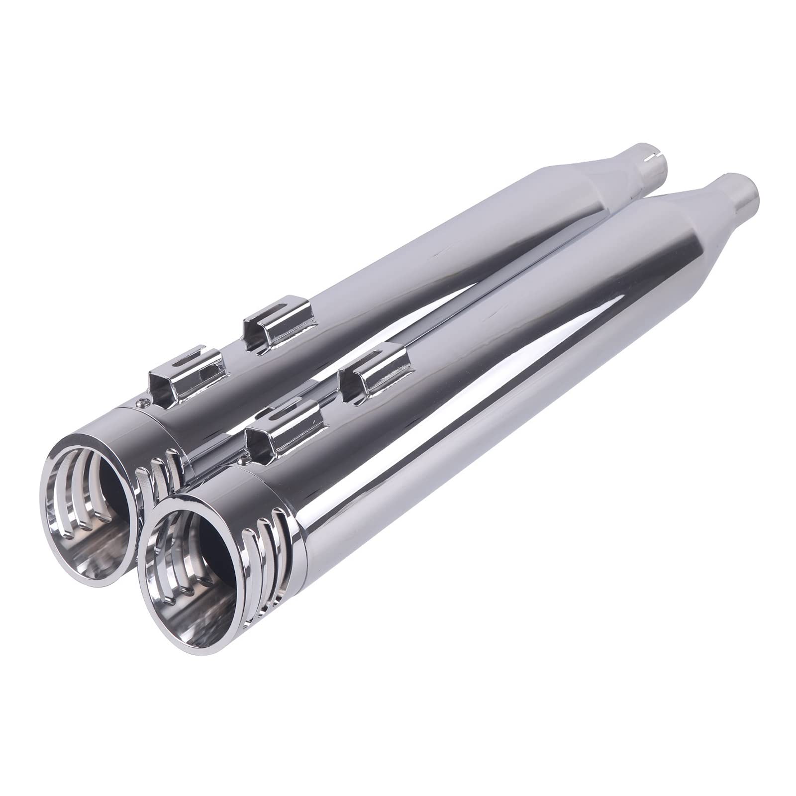 Photo 1 of SHARKROAD Slip-On Mufflers for Harley Tri Glide Trike Chrome