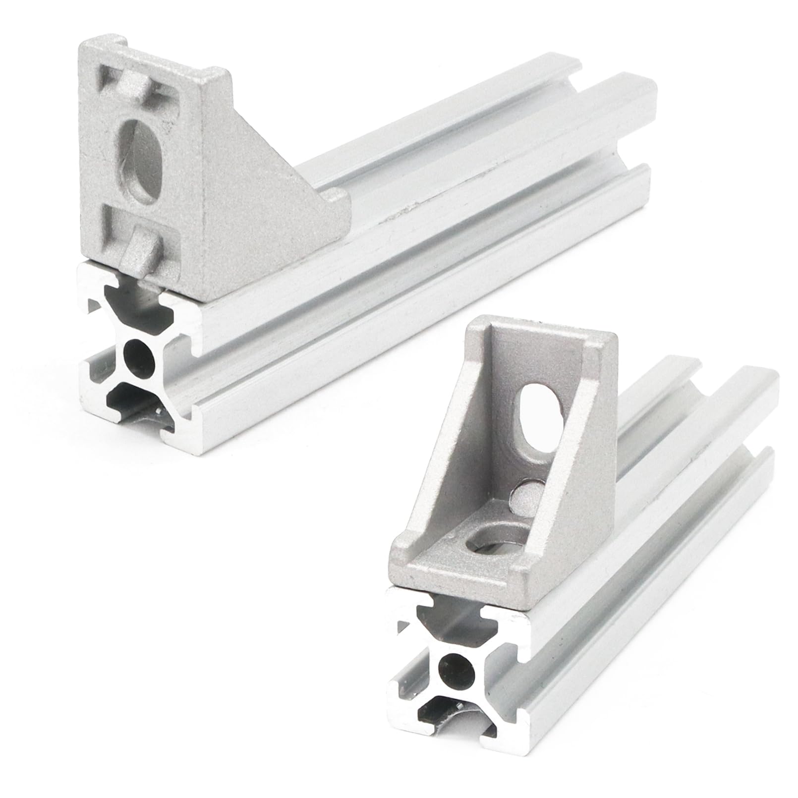 8 Stuks) 4545 Serie Hoek Beugel Aluminium Profiel Connector Set Aluminium T Slot L Beugel Aluminium Extrusie Accessoires