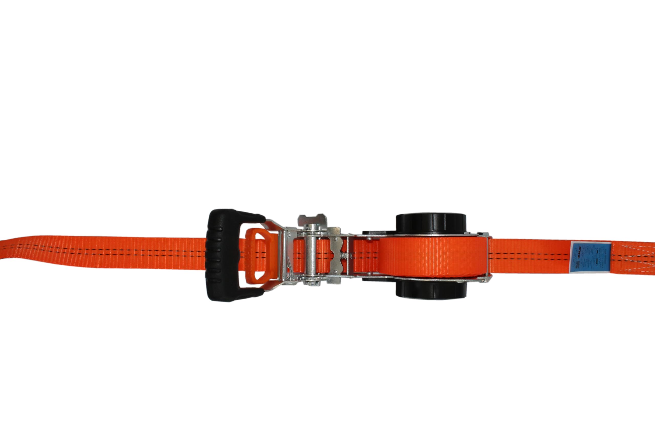 4 x Automatik Spanngurt/Automatischer Zurrgurt Spitzhaken 5,0 m x 35mm 1.000 daN / 2.000 daN (i.d.Umr.) selbstaufrollend (65) orange