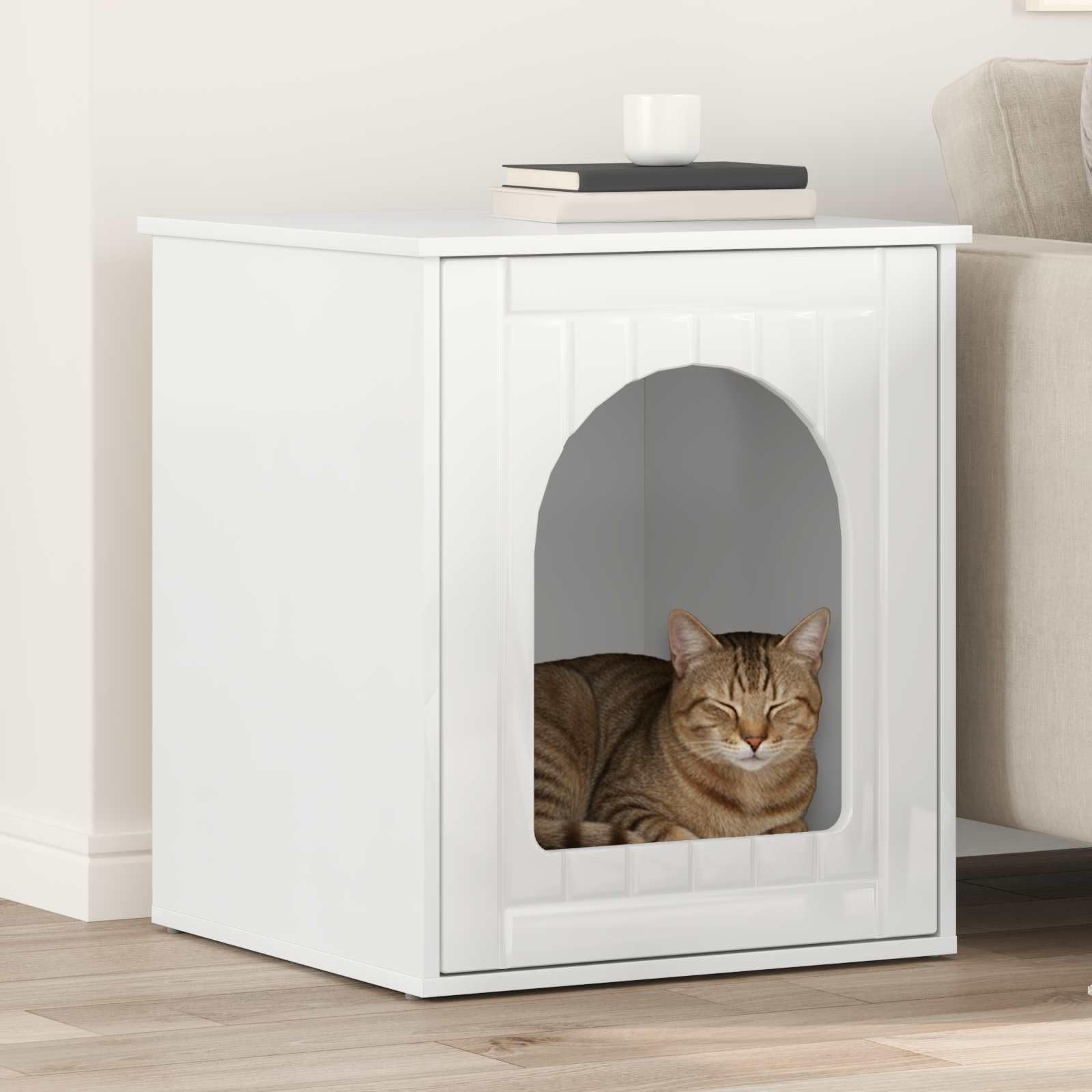 Niche abri boîte de protection pour chats contre le stress