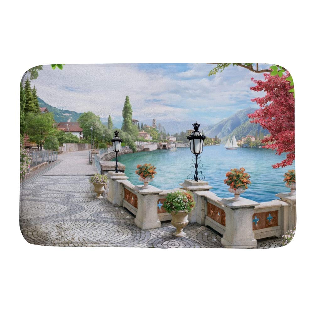 Tapis de bain à mémoire de forme ultra absorbant et lavable en machine