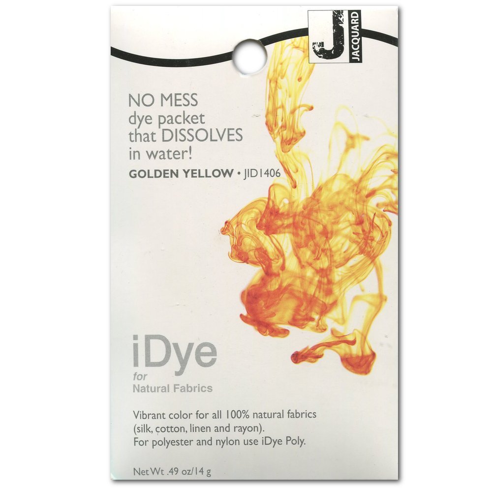 Jacquard Idye Fabric Dye 14g-Golden Yellow