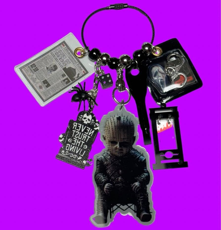 Amazon.co.jp: じゃらじゃらキーホルダー アクキー ホラー