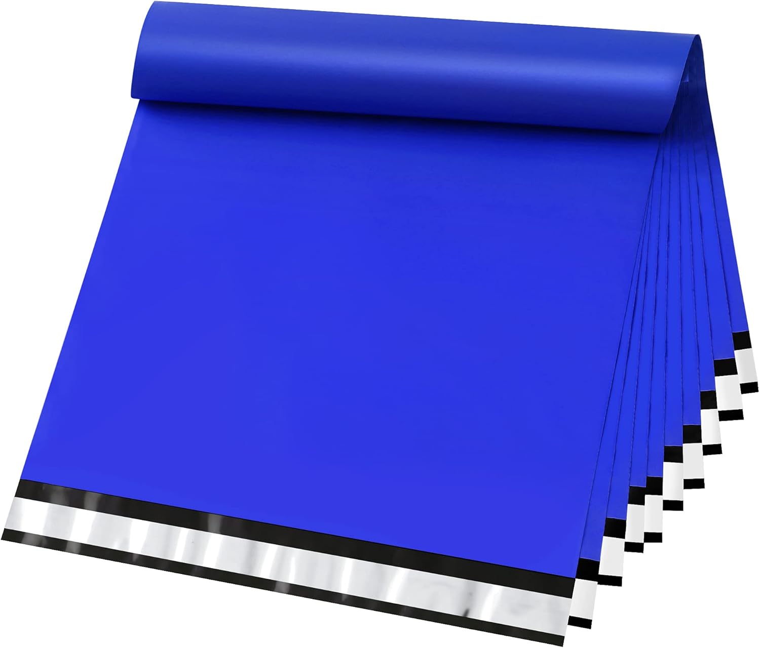 Famagic 200pcs Poly Mailers 12x15.5 Inch Shipping Bags Dark Blue Shipping Envelopes Self Seal Mailers Bags Waterproof and Tear-Proof Packaging Bags