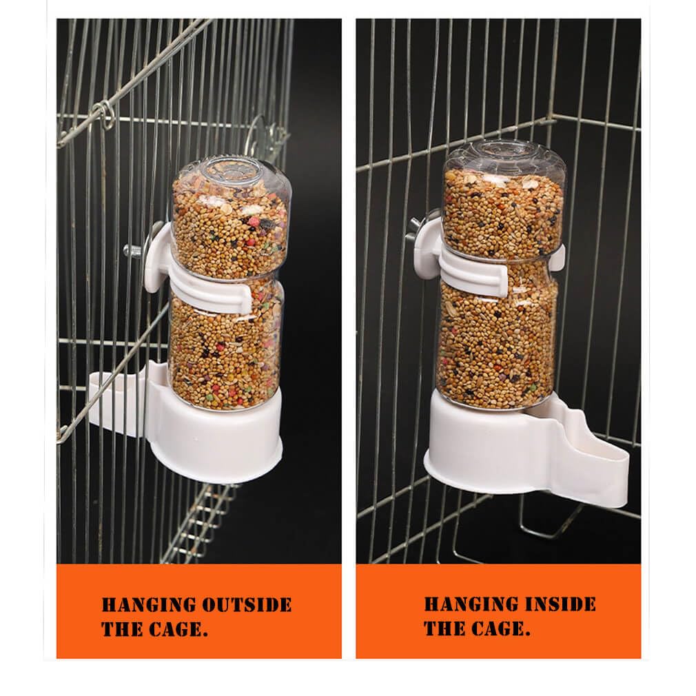 HIPPIL Mangeoire à Oiseaux Pour Cage - Mangeoire Automatique Pour Cage