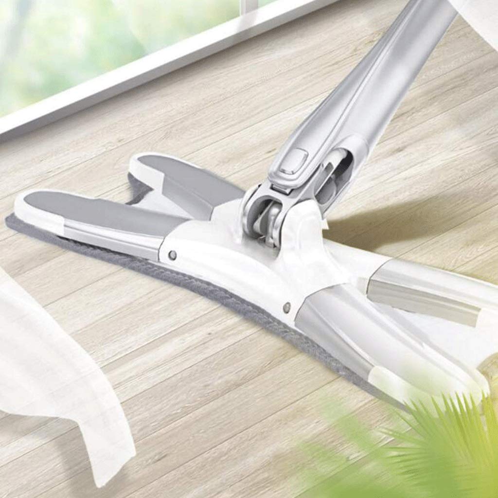 Mopa para Suelos de Microfibra, paños absorbentes para Trapos Lavables y Reutilizables, para la Limpieza de Suelos húmedos o Secos