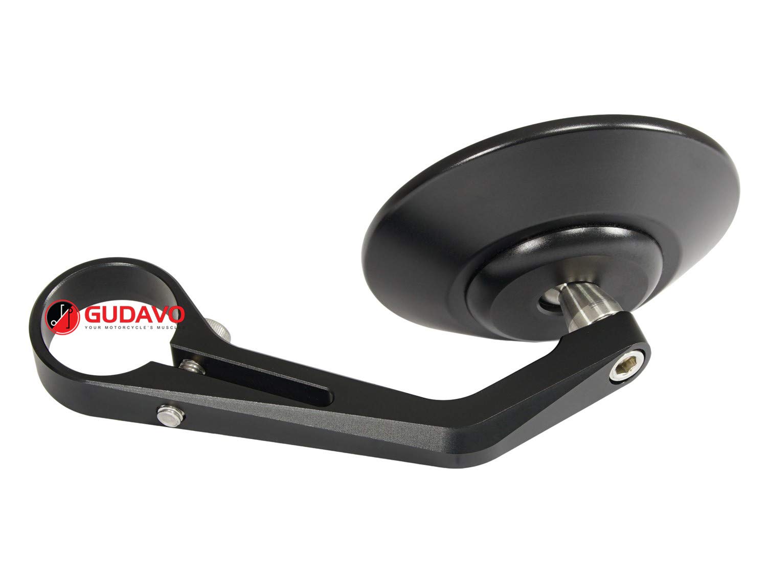 Amazon | 丸形 バイク 用 CNC ミラー バーエンドミラー 汎用