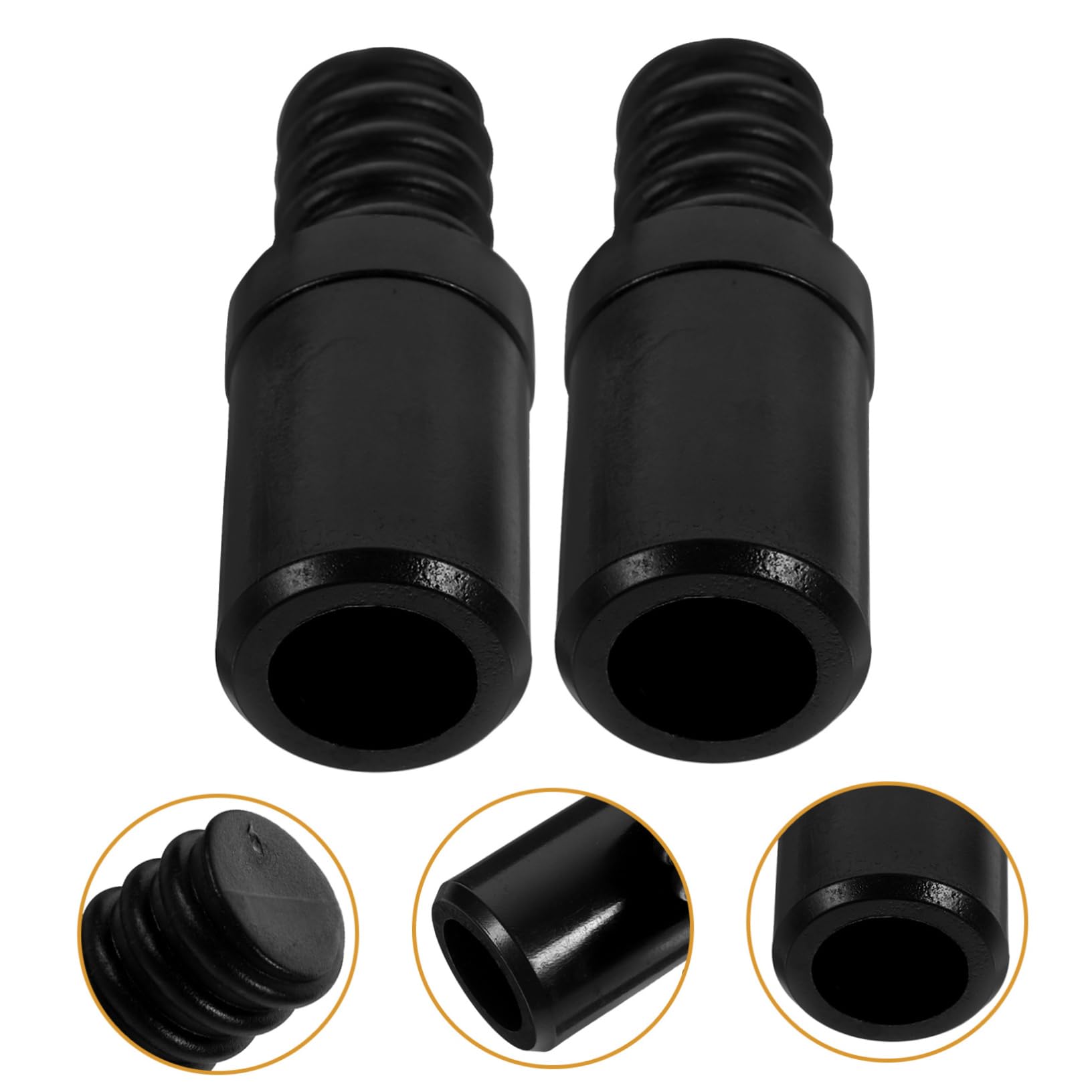 MOLUCKFU Plastic Threaded Connector for Broom Threaded Tip Repair Kit Handle Replacement