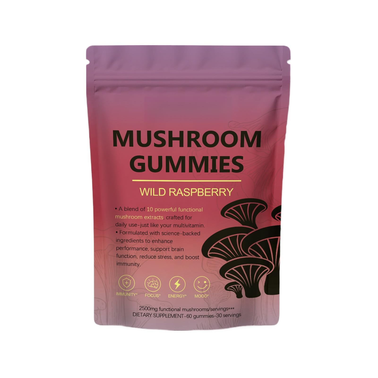 Gummies stimulant la concentration pour lutter contre la fatigue mentale