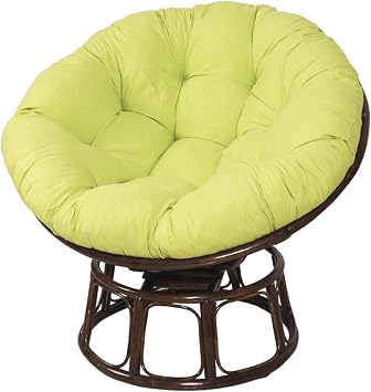 Outdoor Chair Cushion, Garden Swing Cushion Replacement, Hanging Egg Hammock Chair Pads, Extra Large Comfortable Seat Cushion, Soft Thickened, Indoor Outdoor Use,B,40 * 40CM