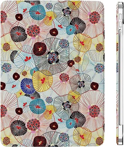 Image of DuraSafe Cases for iPad Pro 11 inch 4 3 2 Generation Case A2759 MNXE3HN /A MNXD3HN /A A2435 MNXG3HN /A MNXF3HN /A MNXJ3HN /A MNXH3HN /A A2761 A2762 MNXN3HN /A MP553HN /A A2377 MHQR3HN /A A2228 - Yarn Flowers