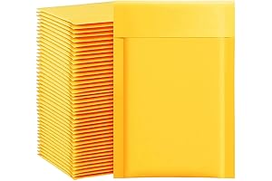 Kraft Bubble Mailers 4x8 Inch 100 Pcs