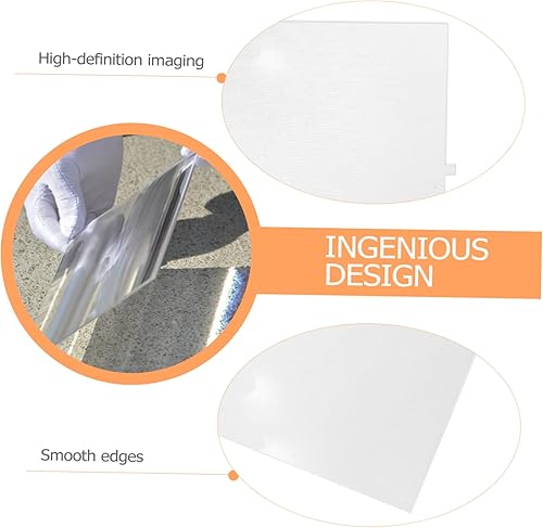 Miniatura 8 de 2 unids Fresnel lente Fresnel lente para proyector Lupa Proyector Herramienta Fresnel Lente Pantalla Lupa Pantalla Proyector Monitor para PC Útil