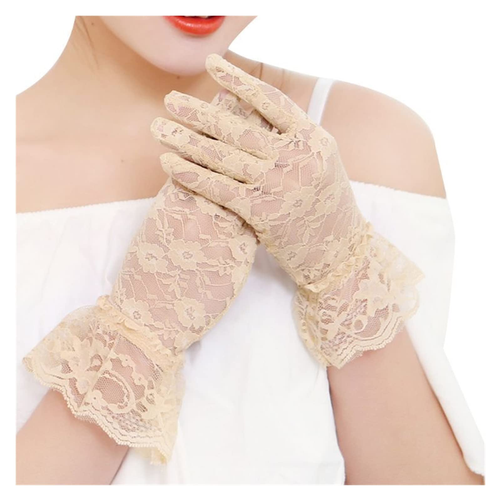 最短即日出荷】ブレスベルトと透け感レースのエレガント手袋＊Favoriteオリジナル＊手袋 レース シースルー ベルト ブレスレット 2Way  アクセサリー 小物 レースアップ ヨナ【2024年3月上旬予約開始】商品コード:ffai1145 レースの手袋が付いた、家庭用の魅惑的なランジェリー。オールシーズン着用可能。快適さを追求したデザインで、夜やパーティーに最適です。