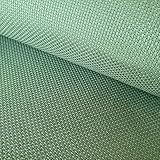 XSTITCHBUY 14 Count Aida Cloth Embroidery Counted Cross Stitch Fabric, Grass Green, 30W x 35L inch