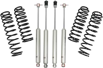 2.5" Front/Rear Lift Kit Springs w/Shocks 2007-2017 Jeep Wrangler, 2018 JK