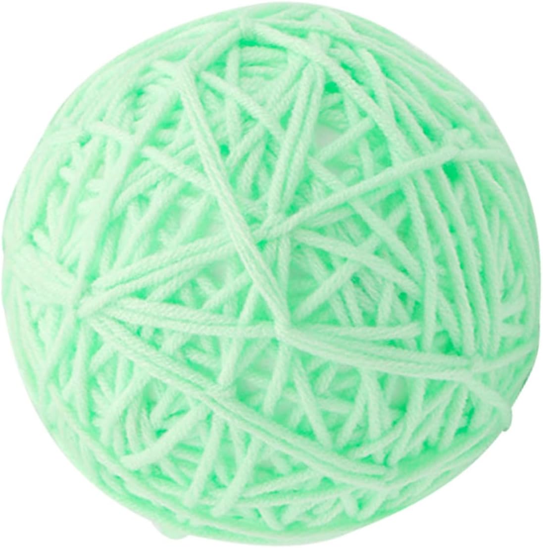 Cat Scratching Ball with Bell for Indoor Cats Woolen Yarn Pet Play Ball Interactive Kitten Exercise Scratcher Wear-Resistant Fun to Protect Furniture and Sharpen Claws