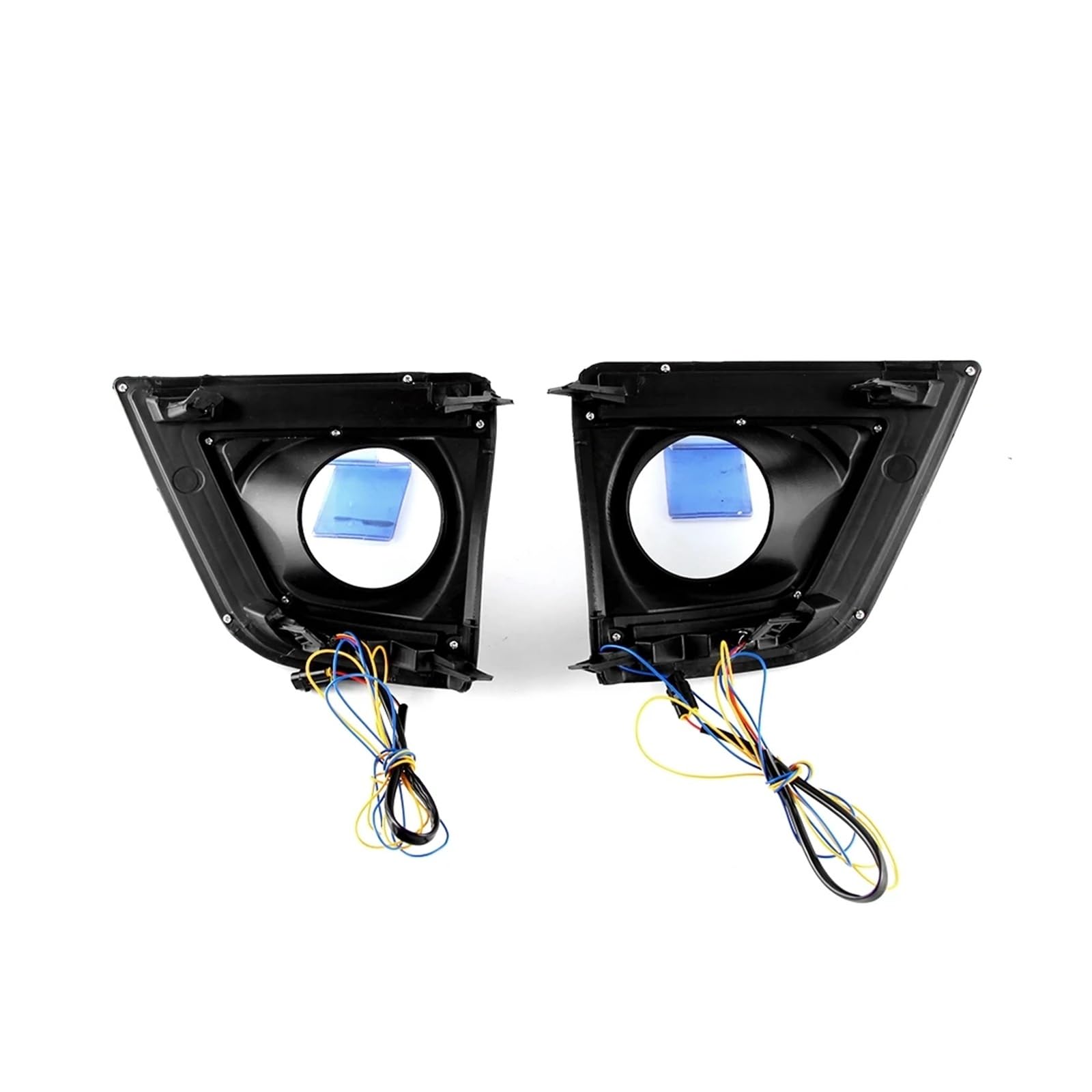 XCZPRKMXY LED DRL Daytime Running Light Front Fog Lamps with Dynamic Turn Signal Accessories Compatible with Toyota Corolla Sedan 2014 2015 2016