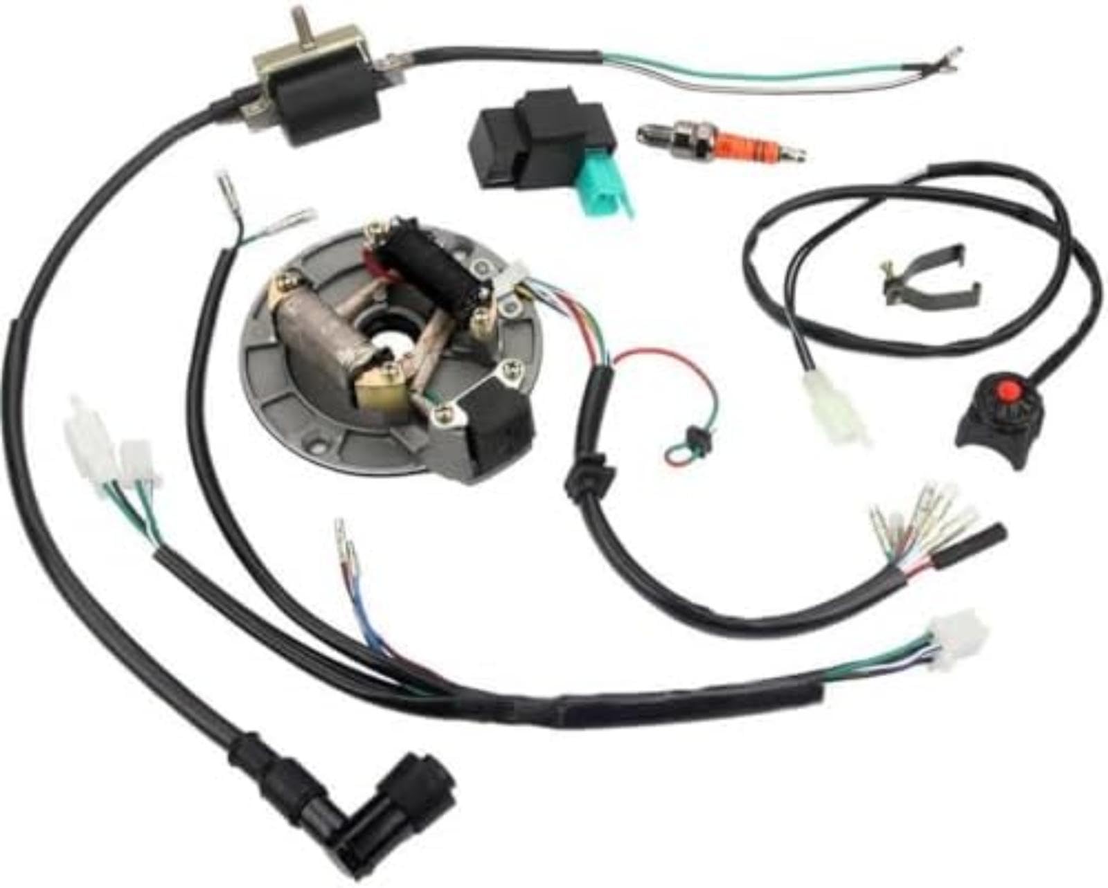 Zestaw 6 sztuk cewek zapłonowych 30520R70A01, 30520R70S01, 30520RN0A01, Uf-624, do modeli MDX, ZDX 3,7 l, RDX oraz dla Ridgeline 3,5 l Cewka zapłonowa samochodu Cewka zapłonowa samochodu