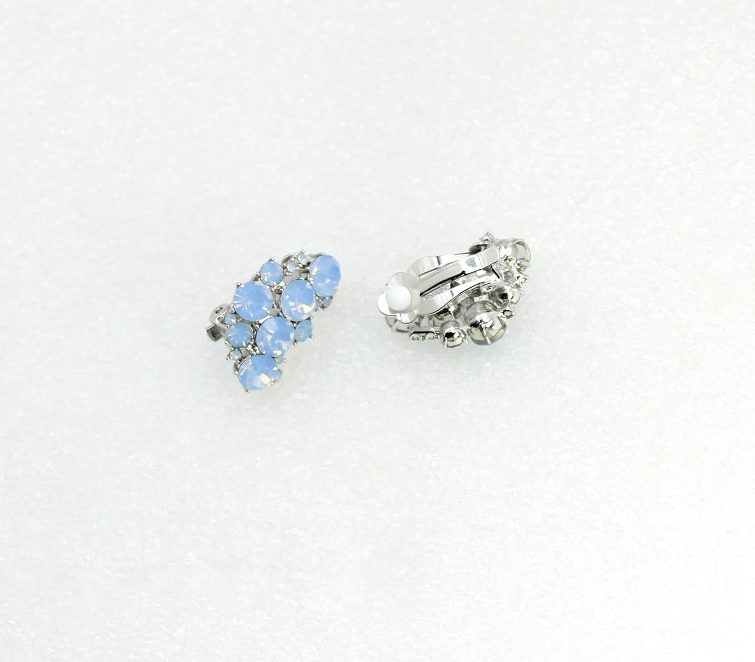 Faship Gorgeous Clip Ons Floral Earrings - Image 3