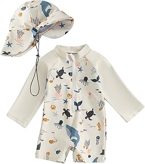 Niños Cosas Genial Niño Niño Rash Guard Traje de Baño Manga Larga Traje de Baño Sunsuit Infantil Traje de Baño de Moda de Playa Niños Bañadores 92