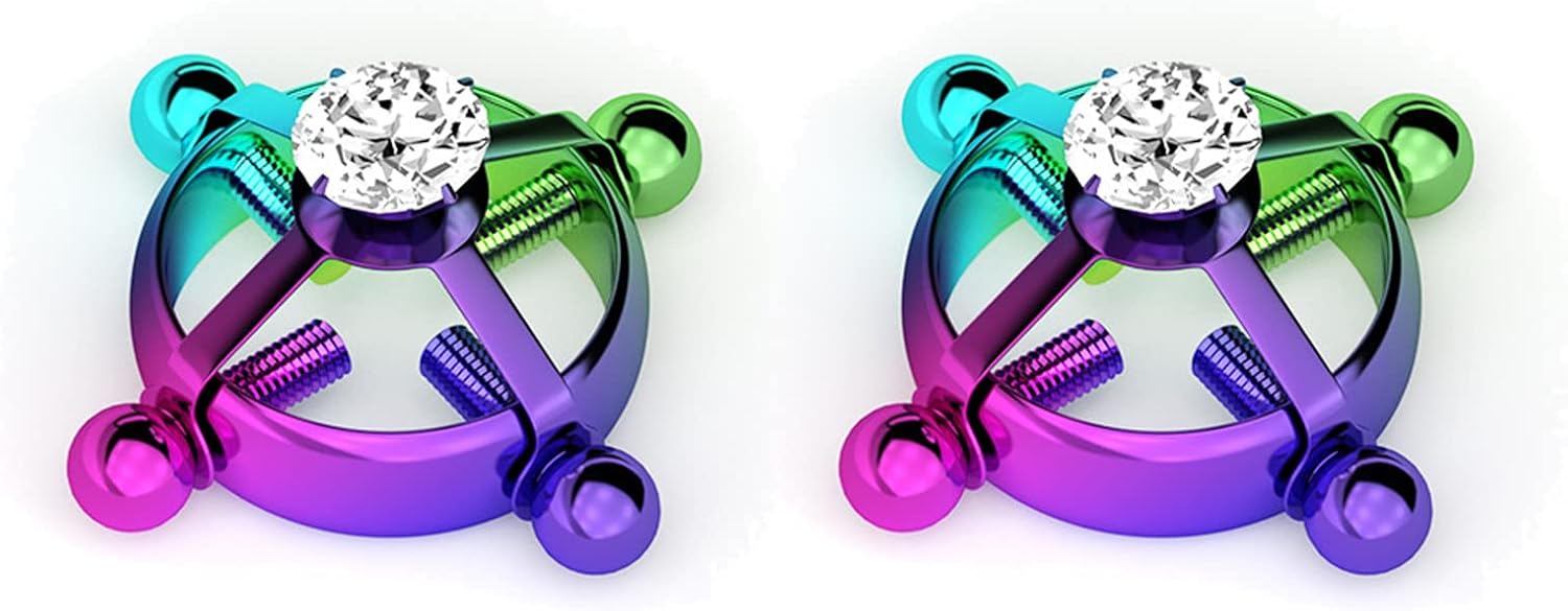 BELLABee 2Pcs NonPiercing Nipple Rings Nipple Shield