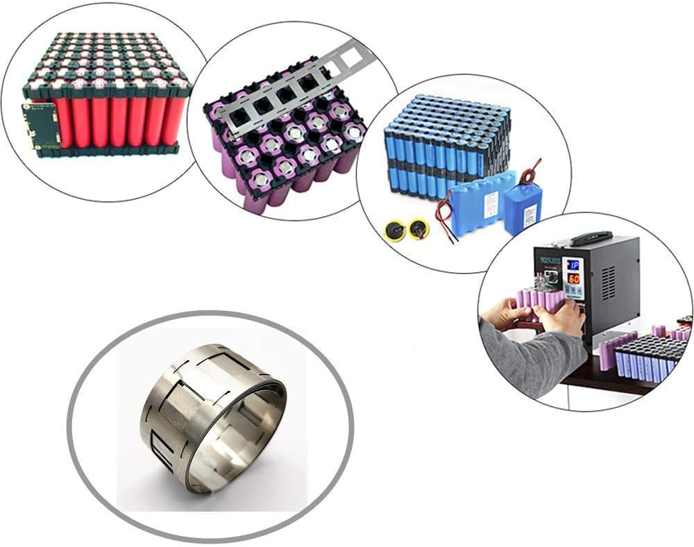 Nickel strip belt pure nickel strip for Li 21700 batteries spot welding nickel strip tap 0.15x32x23.4mm (0.2mm thickness)