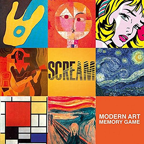 Modern Art Deluxe Memory Game
